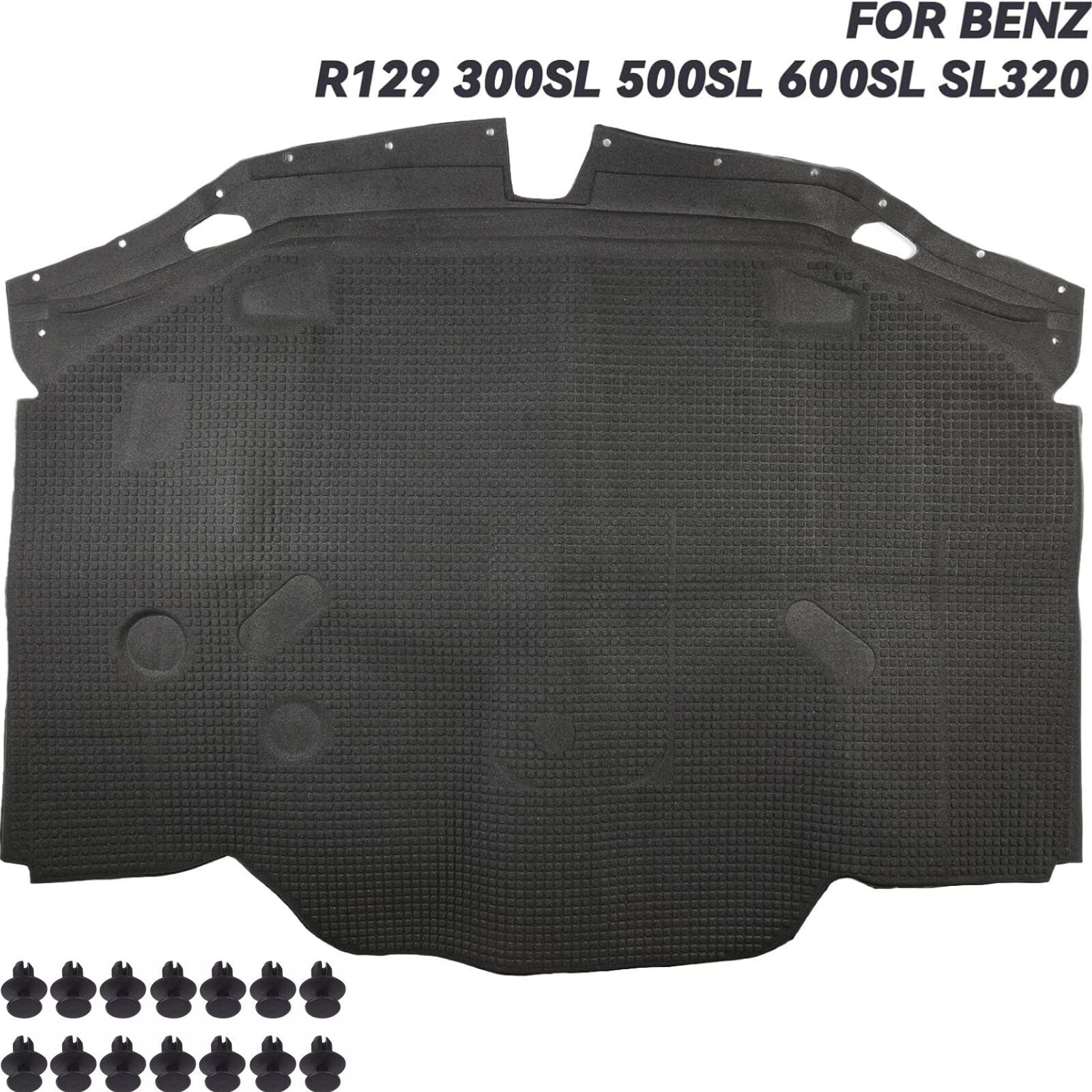 Quality Hood Insulation Pad Fit for Mercedes-Benz R129 300SL SL320 1990-2002