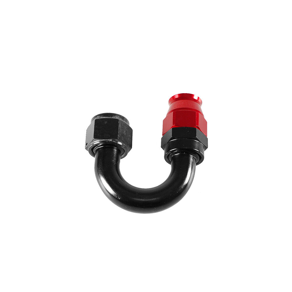 AN8 180 Degree Swivel Hose Line End Fitting Adaptor 8AN for PTFE Hose Line Only