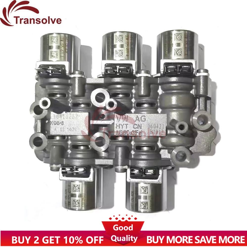 0BH DQ500 0DE DSG 7 Auto Transmission Solenoid Valve Kit for Audi for VW