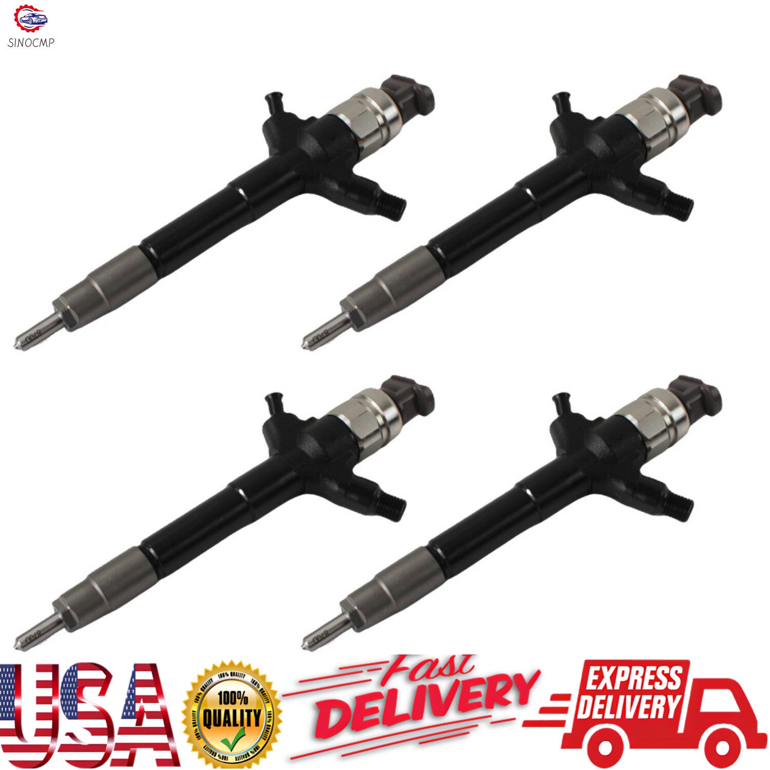 1465A041 Diesel Injector Set for 095000-5600 095000-5601 for Mitsubishi L200 US