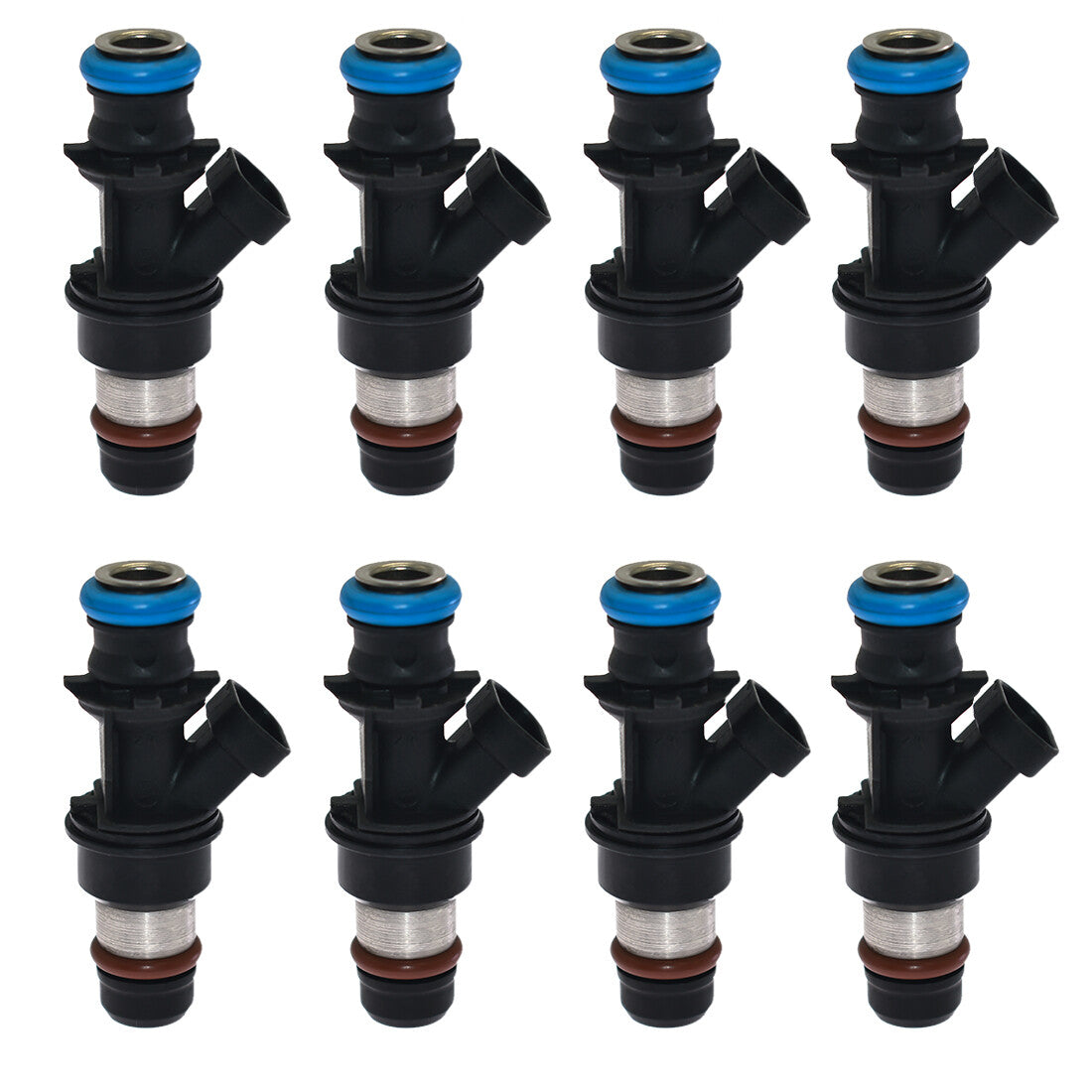 8x Fuel Injectors For 01-2007 GM for Chevy for GMC Truck 4.8L 5.3L 6.0L 25317628 Series