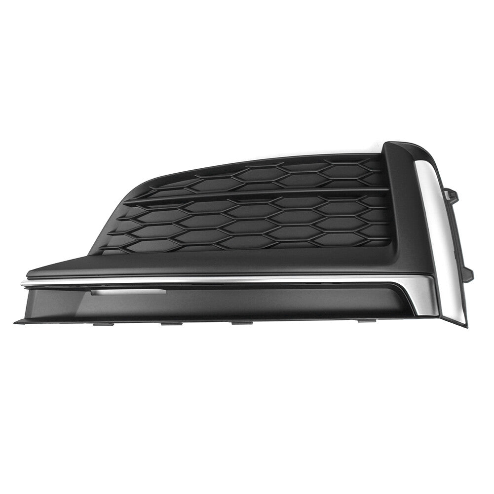 Left Front Bumper Fog Light Lamp Grill Bezel Cover for Audi A5 S5 2017-20