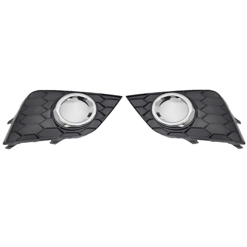 A pair of front fog light frame trimmer covers for Nissan Sentra 2016 - 2018