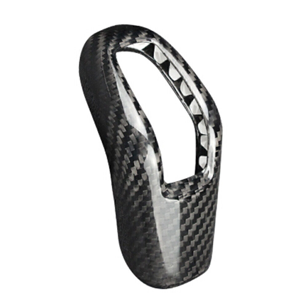 for Land Rover for Range Rover Sport for Jaguar Carbon Fiber Gear Shift Knob Cover Trim