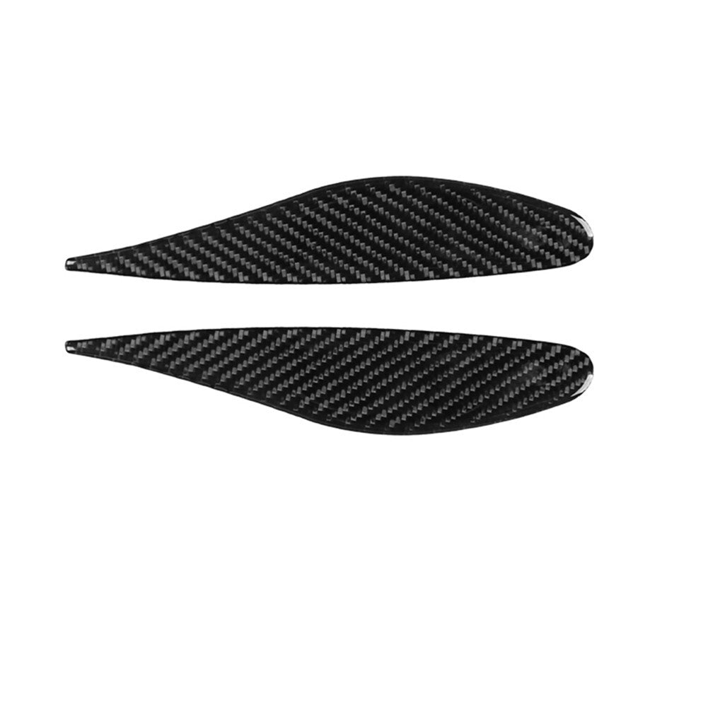 Carbon Fiber Side Headlight Engine Hood Vent Outlet Cover Trim For Supra A90