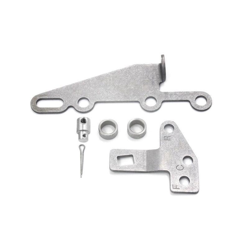 TH350, TH400, 700R4, 4L60E, and 4L80E shift cable brackets and levers are suitable for BM cables.