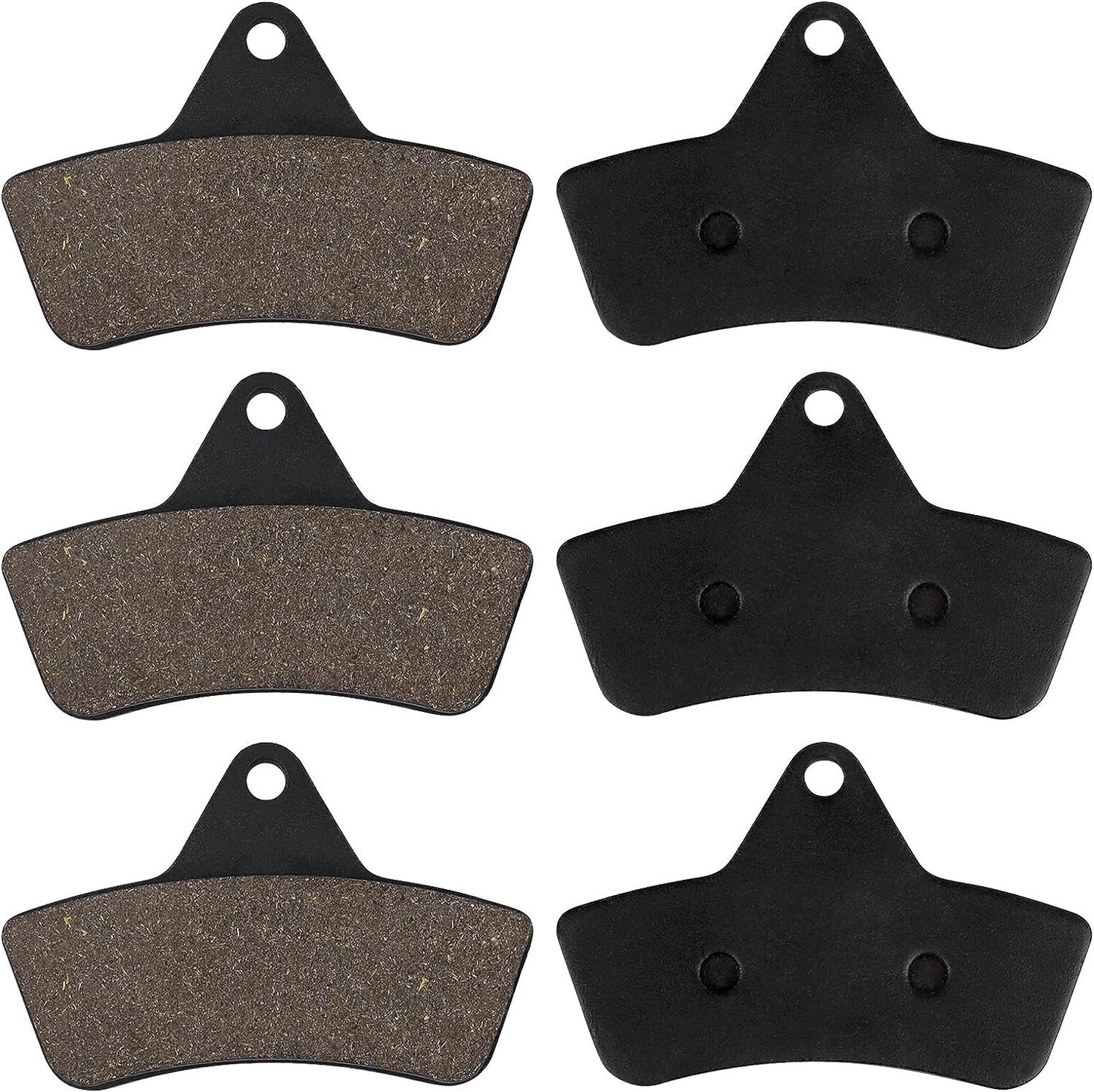 Front and Rear Brake Pads for Arctic Cat 400 500 250 300 2X4 4X4 1998- 2000