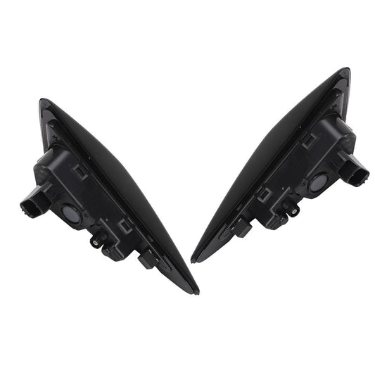 Pair Front Fender Camera Signal Lamp for Tesla for Model 3 /Y 2017-2023 Black