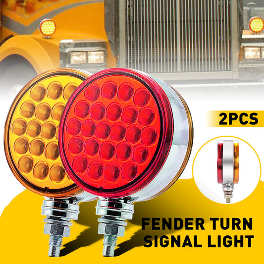 4-inch round dual-face 48 LED Pedestal Fender