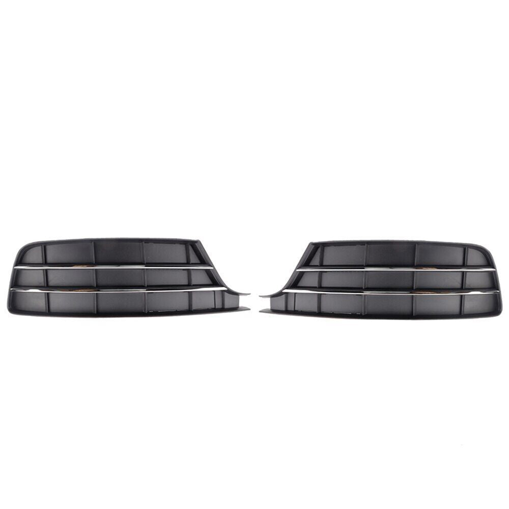 for Audi A7 2015 2016-2018 Fog Lamp Side Front Bumper Fog Lamp Grille Cover Pair