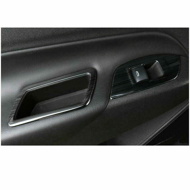 For 2018-2021 for Chevrolet Equinox Titanium Glass Window Lifting Panel Decor Black