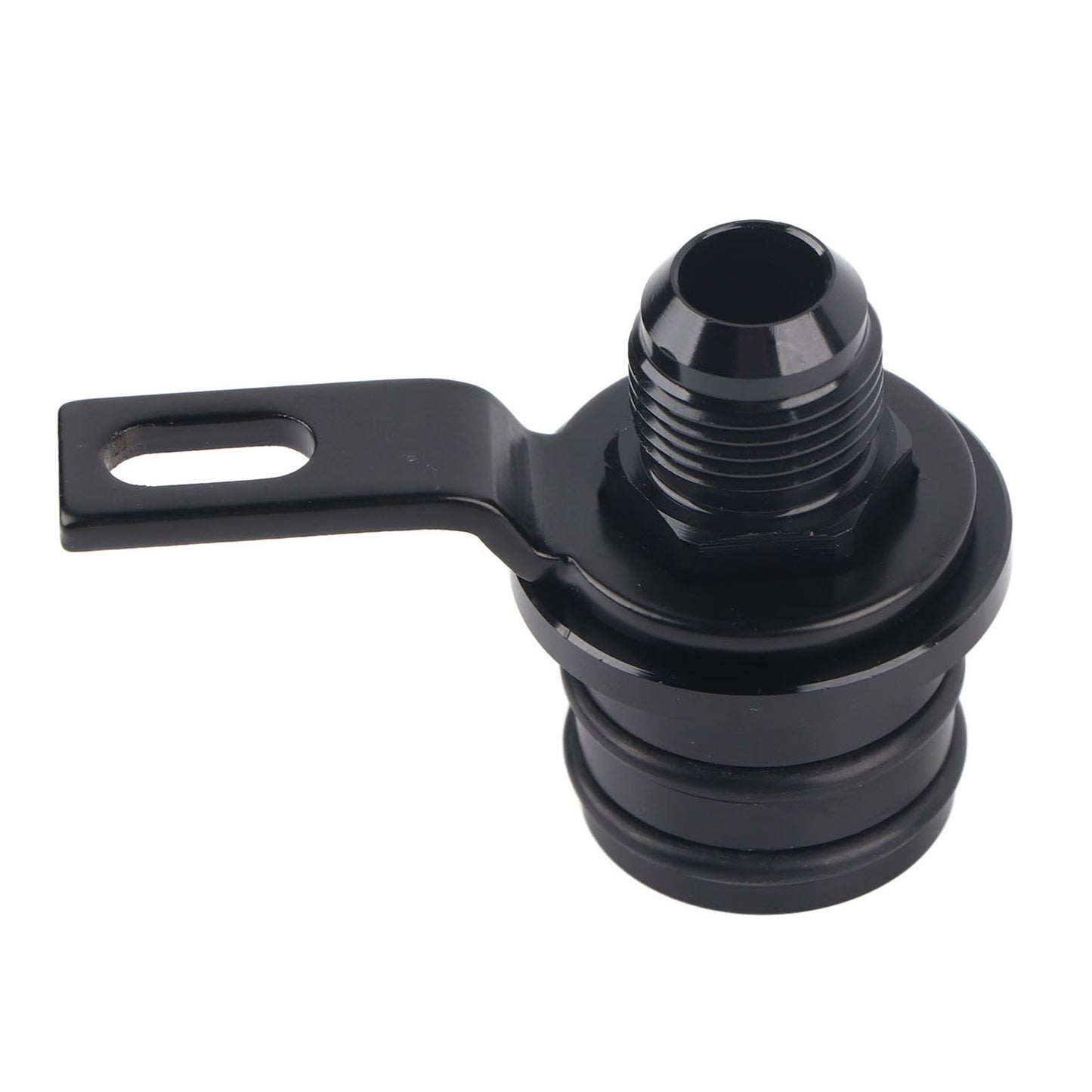 _ 10AN Breather Fitting Adapter Black Aluminium Alloy Lightweight Car For Oil
