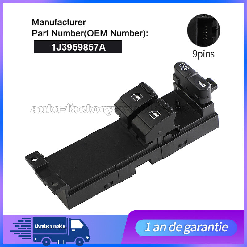 for VW for GOLF IV for PASSAT B5 for BORA for SEAT LEON TOLEDO COMMANDE DE LEVE VITRE BOUTON