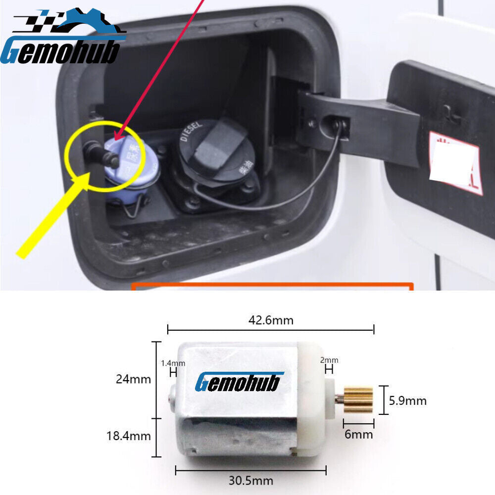 31299107 30762423 Fuel Filler Cap Actuator Motor For 2007-2016 for Volvo S80 II MK2