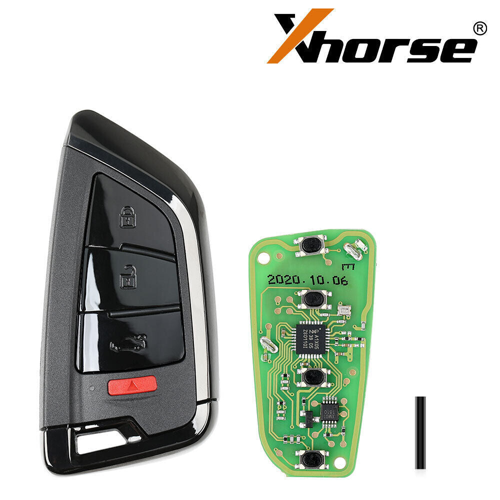 XSKF01EN for Smart Car Key Remote Memoeial Style 4 Buttons For VVDI key tool