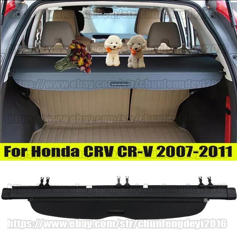 Car Cargo Cover Security Rear Trunk Black Privacy Shade For 07-11 for Honda CRV CR-V