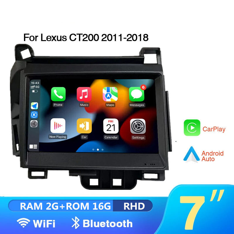 Car Radio Android Right Hand Driver RHD For CT200H GPS Navi Carplay Multimedia