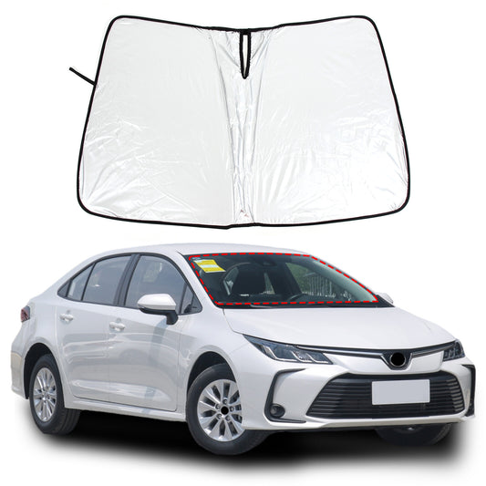 Foldable windshield sunshade/UV block cover for 2019-2024 for Toyota for Corolla .