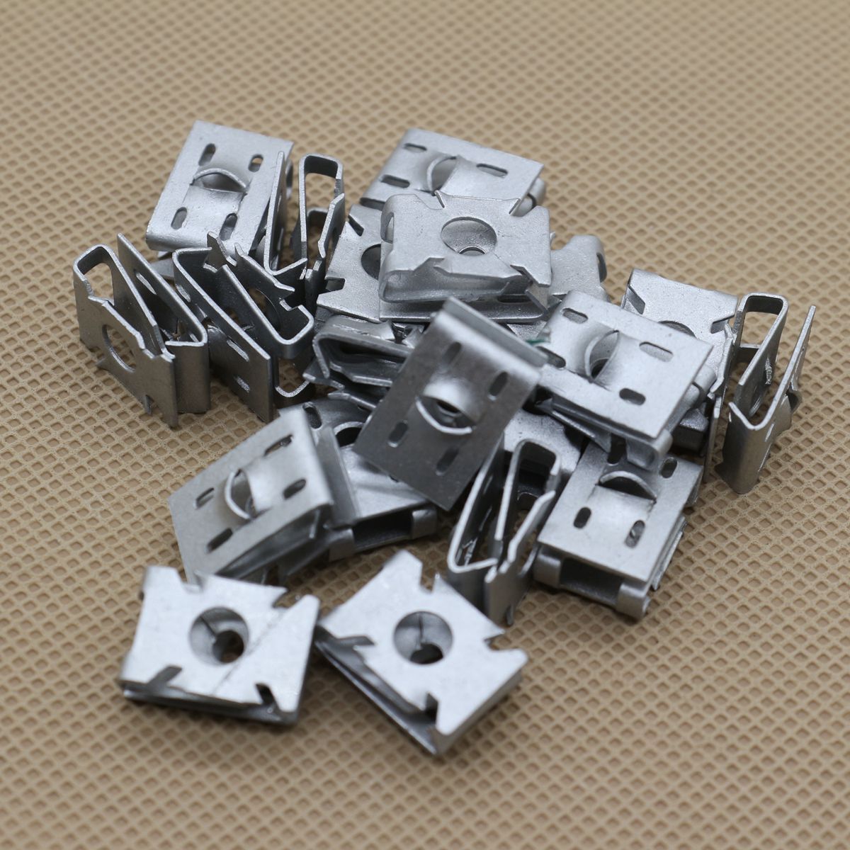 30Pcs Fender and Bumper Metal Clip N90959101, N-909-591-01 for VW  for Audi