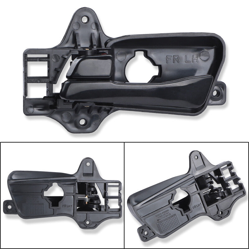 Interior Door Handle For 2009-2012 for Hyundai for Elantra Front Left Driver Side Black