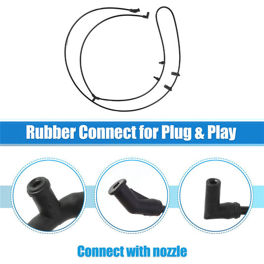 Front Windshield Washer Hose for Jeep Grand Cherokee for 2011-2015 for Dodge Durango