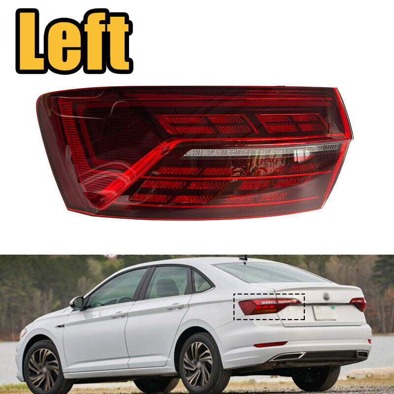 Applicable to for Volkswagen for JETTA /SAGITAR 2019 - 2021, rear bumper outer taillight and brake light left