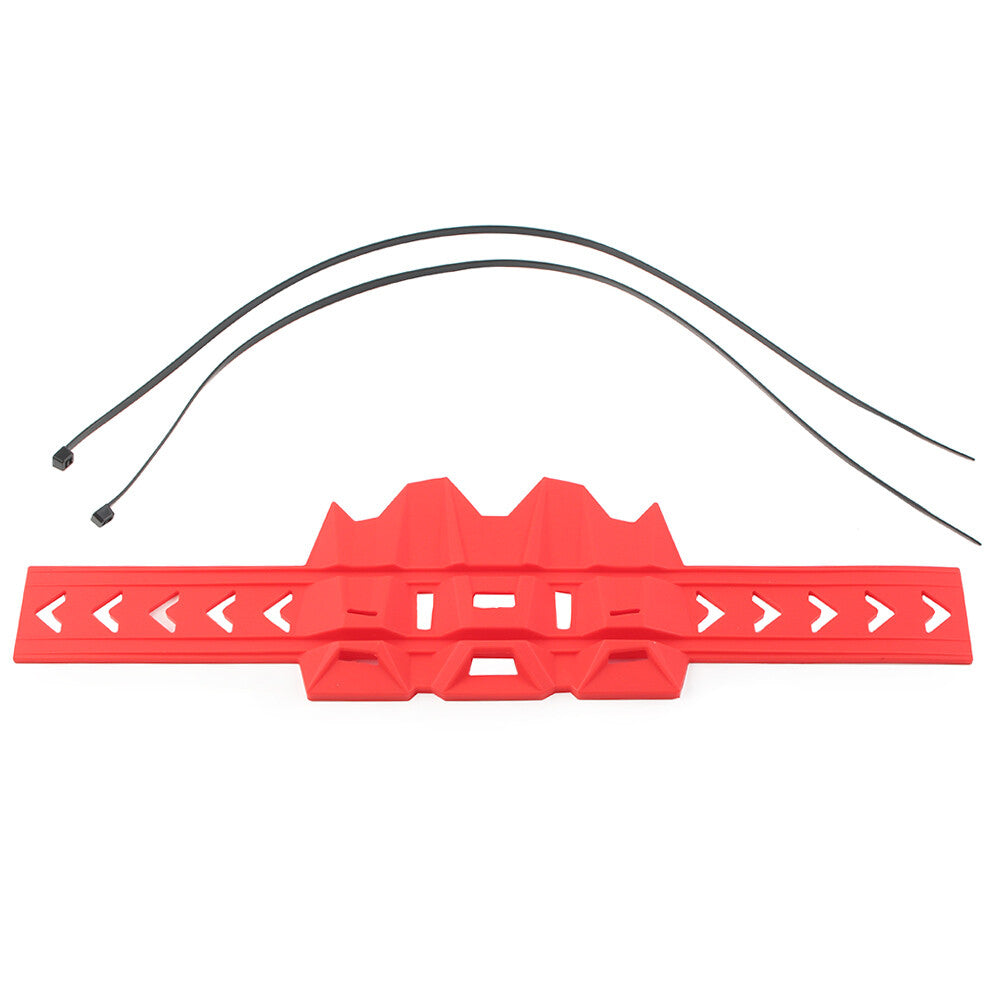 Exhaust Tail Pipe Guard Protector Cover Motorcycle Accessories Universal Red