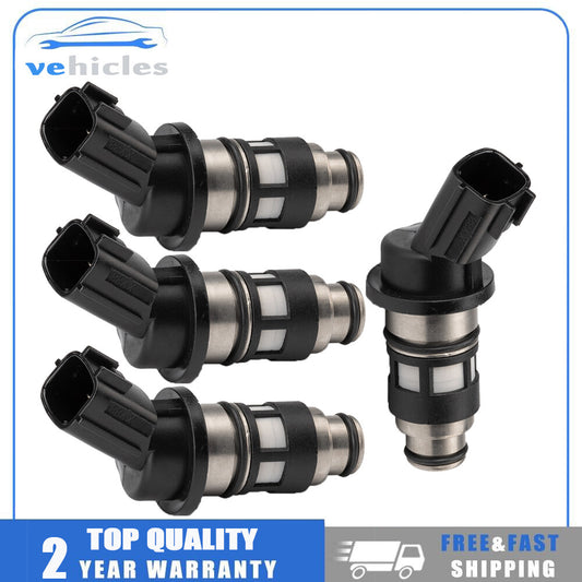 4-pack of 16600-73C90 fuel injectors suitable for Nissan Sunny Almera N15 P10 100nx 1.6 GE16DE
