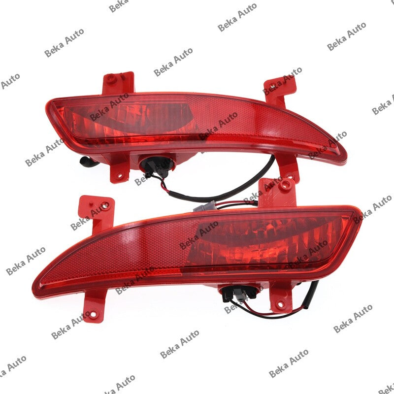 A pair of rear bumper brake stop warning lights suitable for Geely Emgrand EC718 EC715 2009-2013 models.