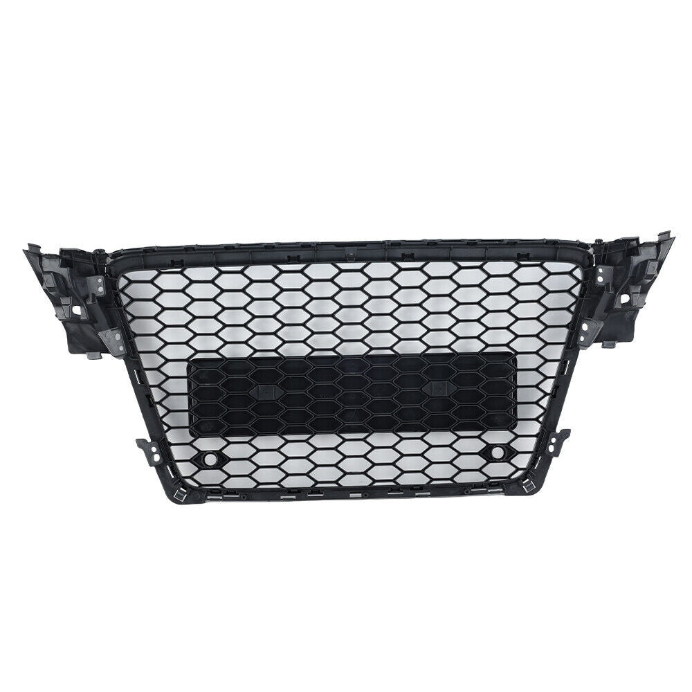 F¨¹r for Audi RS4 A4 B8 2008-2012 K¨¹hlergrill Front Grill Gl?nzend Schwarz 8K0853651