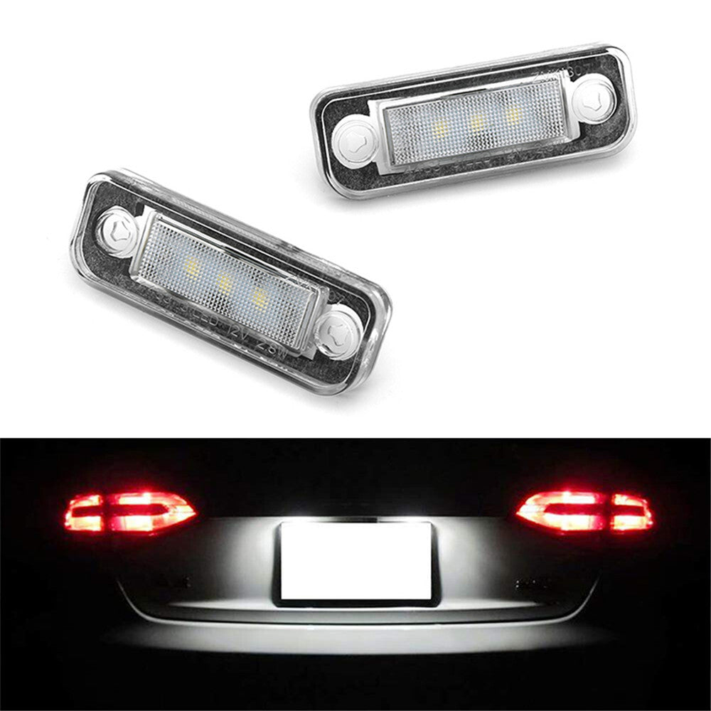 LED Number License Plate Light Lamps for Benz for Mercedes E-CLASS W211 4D 2003-2009