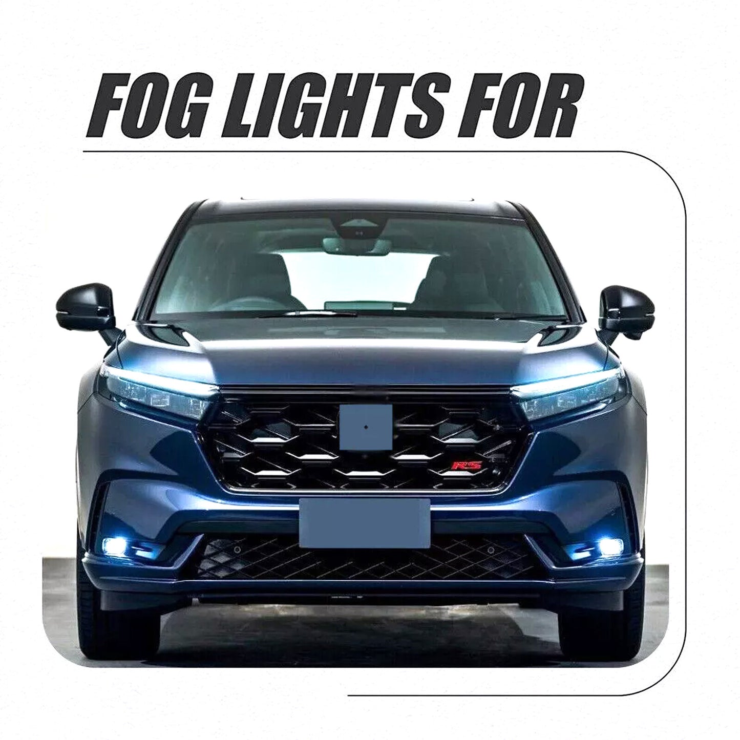 LED fog lights and turn signals with bulbs for Honda CR-V (2023-2024)