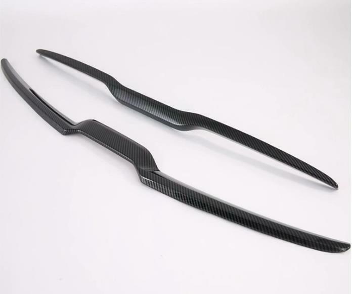2019-2022 Carbon Fibre ABS Front Central Grille Cover Molding Trim for Kia Forte