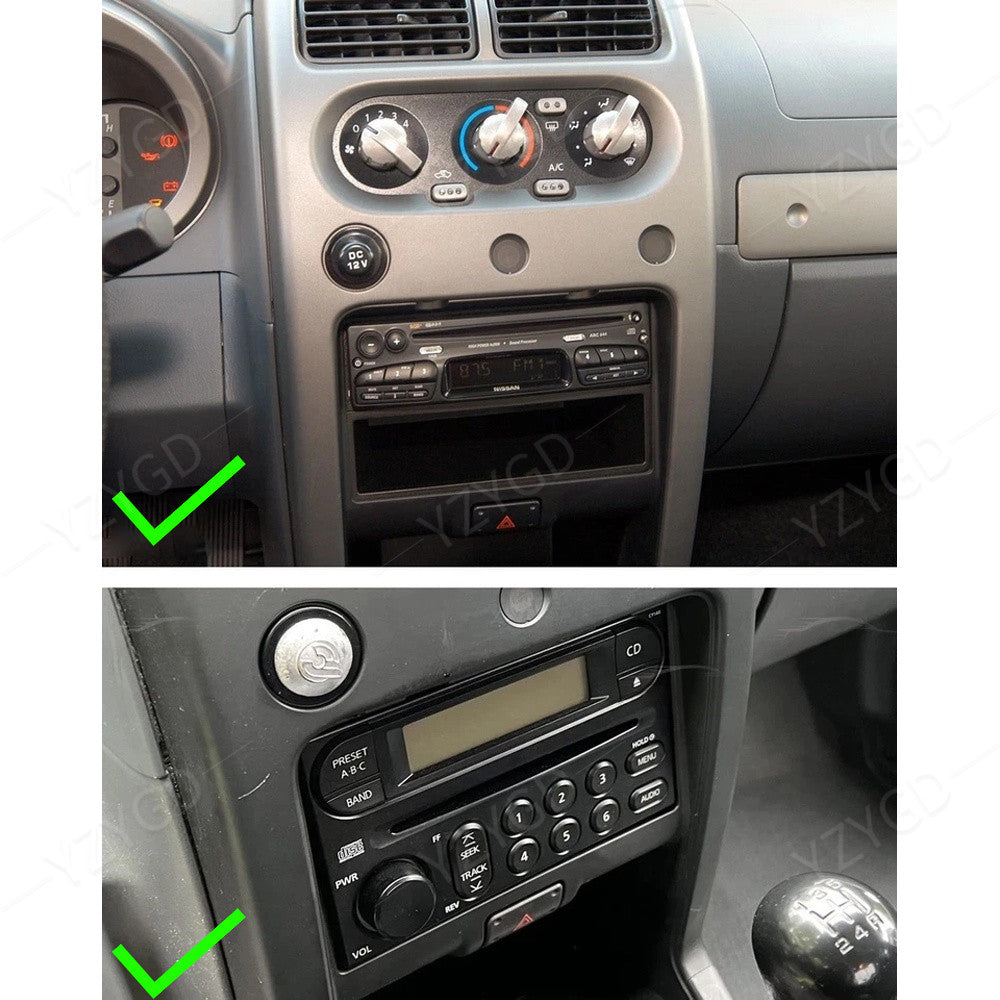 for Nissan Frontier 2001-2004 Stereo Car Radio Android Auto CarPlay GPS Screen