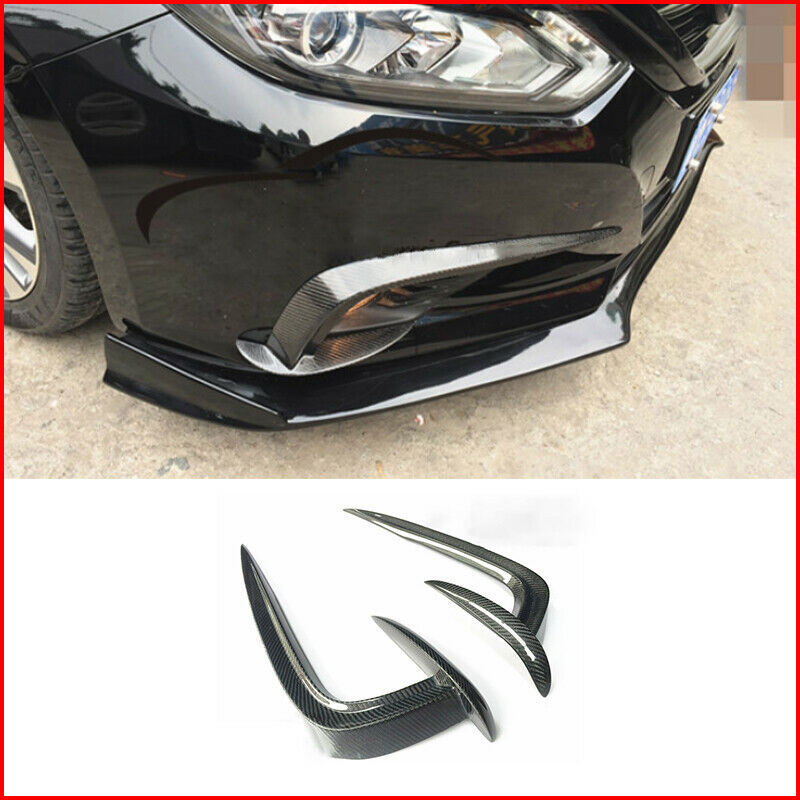 Real Carbon Fiber for Nissan Teana Altima 2016-2018 Front Fog Lamp Light Covers