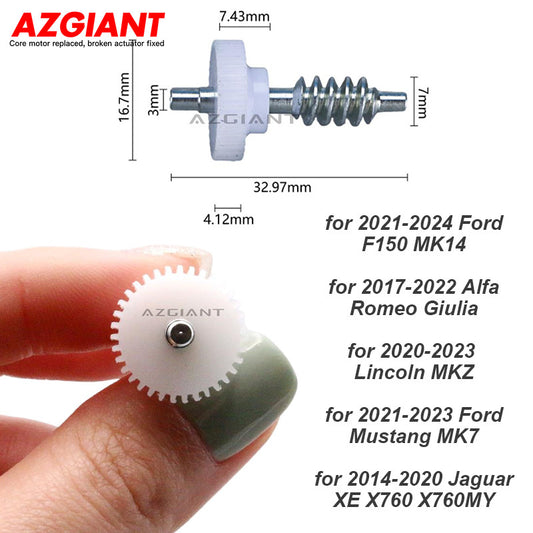 Side mirror folding motor gears are suitable for Ford F-150/Alfa/ for Lincoln / for Ford for Mustang / for Jaguar .