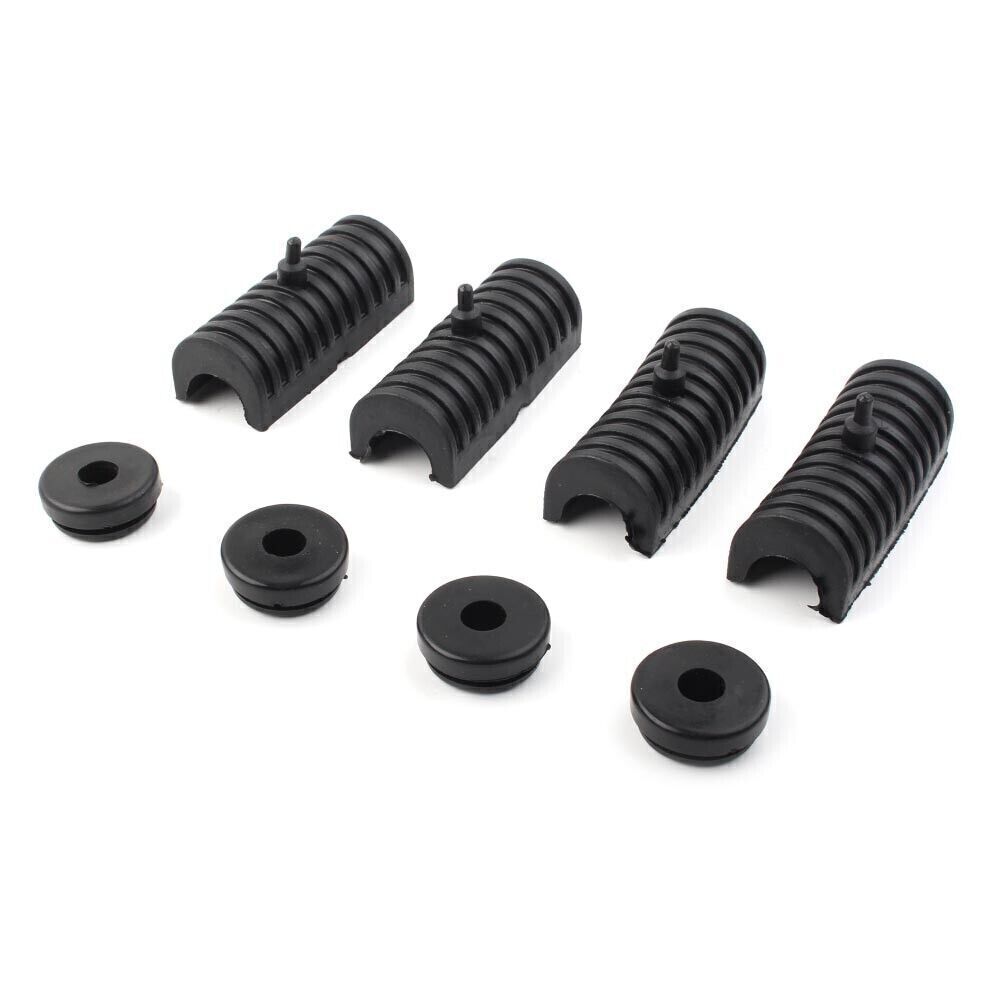 Rubber Grommets Support Cushion Hard Bags Saddlebag for Harley Touring 1994-2013