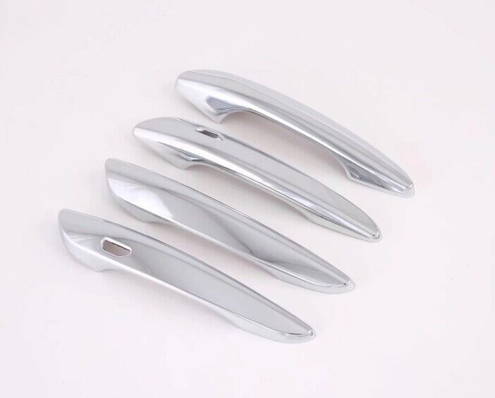 for Mazda 3 Axela 2019-23 Chrome Style Side With for Smart Door Handle Cover Trim 4X