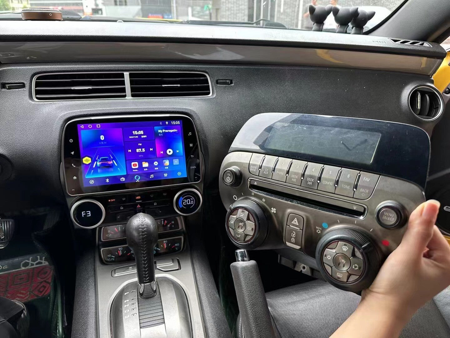 for Chevrolet Camaro 2010-2015 Touch Screen Stereo Car Radio GPS Player 4+64GB