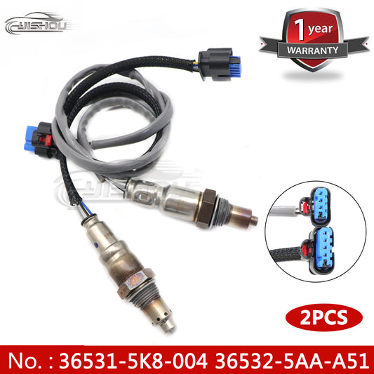 (2) JR3Z-9F472-A JR3Z-9G444-B Oxygen sensor for Ford for Mustang 5.0L V8 2018-2021