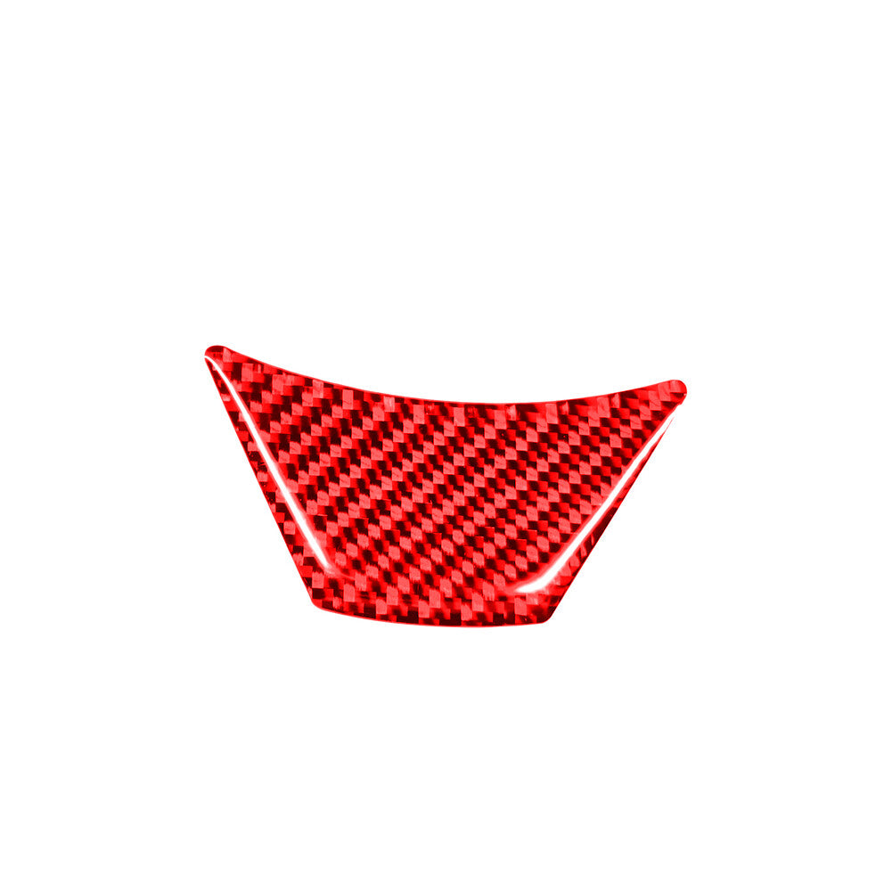 Red Carbon Fiber Interior Below Steering Wheel Trim for Toyota for Corolla 2014-2018