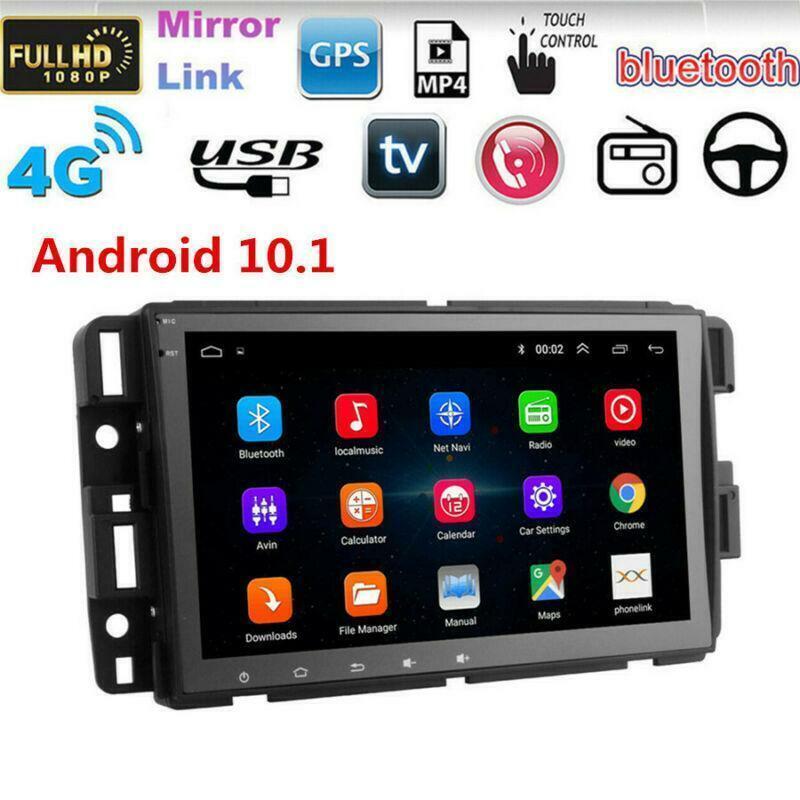 8 Android 10.1 Car Stereo GPS Wifi for GMC for Chevrolet for Chevy for Yukon for Sierra Acadia