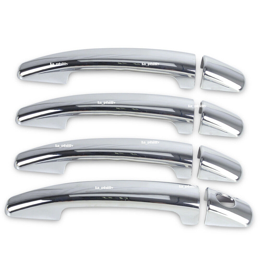 Chrome Car Door Handle Cover Trim Kit for Peugeot 207 308 407 for Citroen for C4 Picasso
