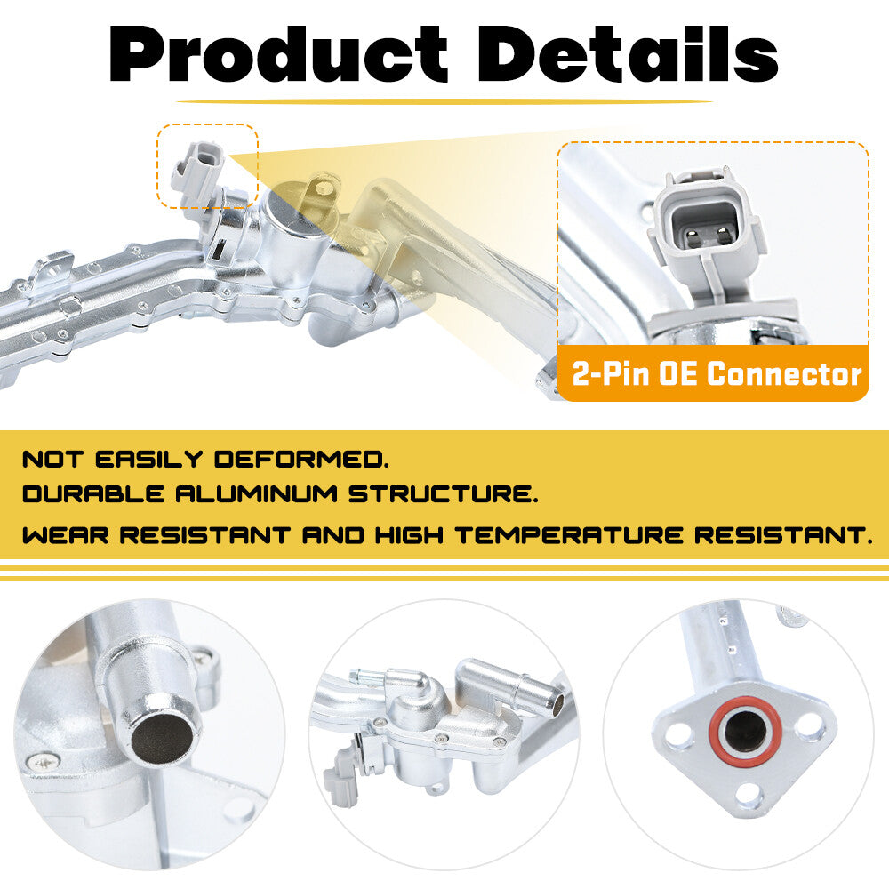 Upgraded Metal Coolant Water Pipe Kit for Land Rover for Jaguar 3.0L AJ126 2014-2020