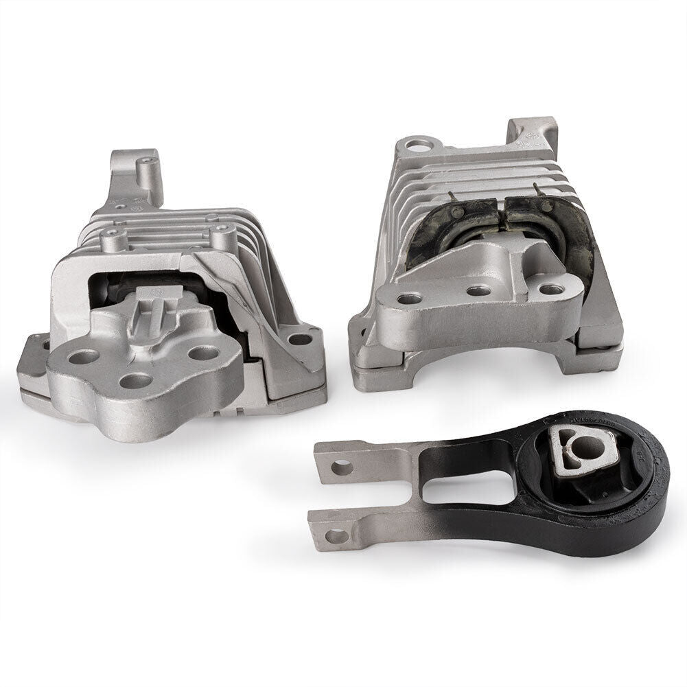 3x for Jeep Cherokee 2.4L 14-19 68192831AF Engine Motor Transmission Mount Set
