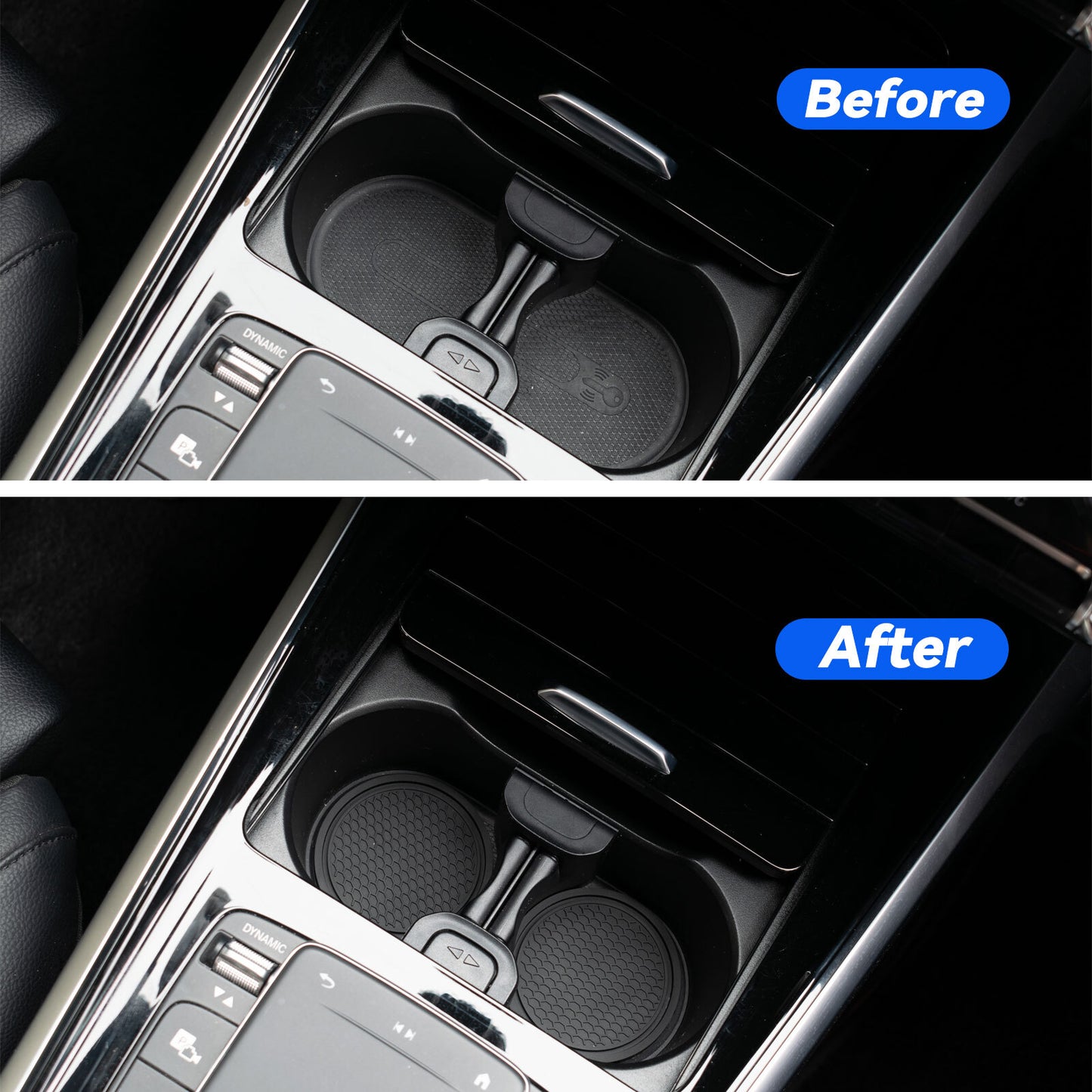 Car Cup Holder Anti Slip Insert Insert Coaster Auto Parts Universal