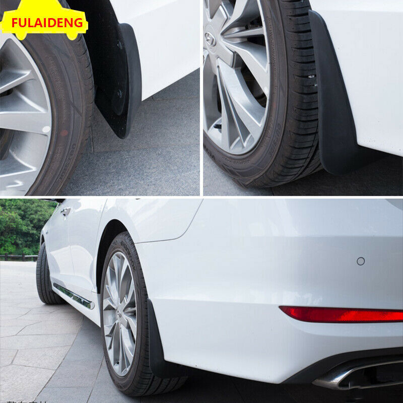 4P for Hyundai Sonata 2018-2019 Mud Flaps Splash Guard Mudguard Fender Mudflaps