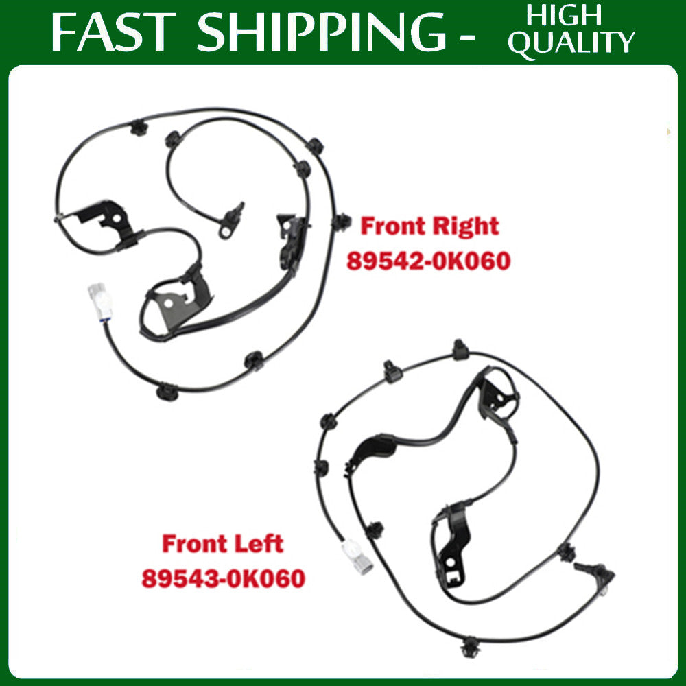 2PCS New Front LeftRight Car ABS Wheel Speed Sensor for Toyota Hilux Vigo