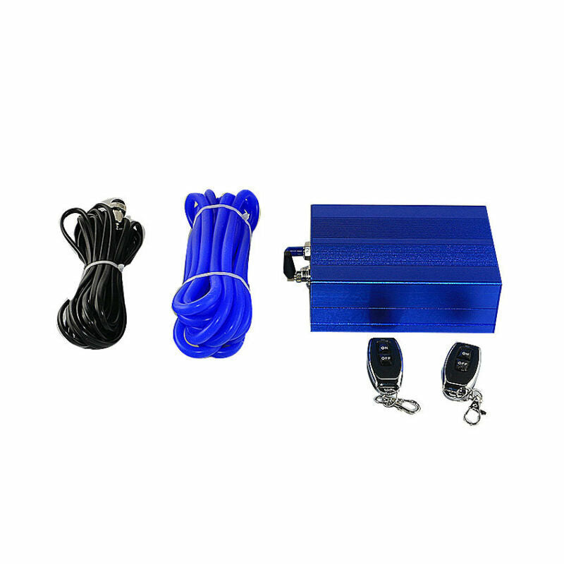 Set 3 In/out Adjust Sound Value Muffler Exhaust WITH Exhaust Valve 8.5 6 