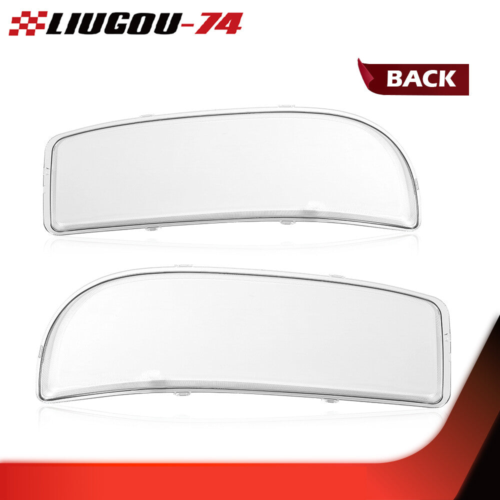 new transparent protective case for headlights, lenses, and crash lights of 1999-2007 for GMC for Sierra for Yukon .